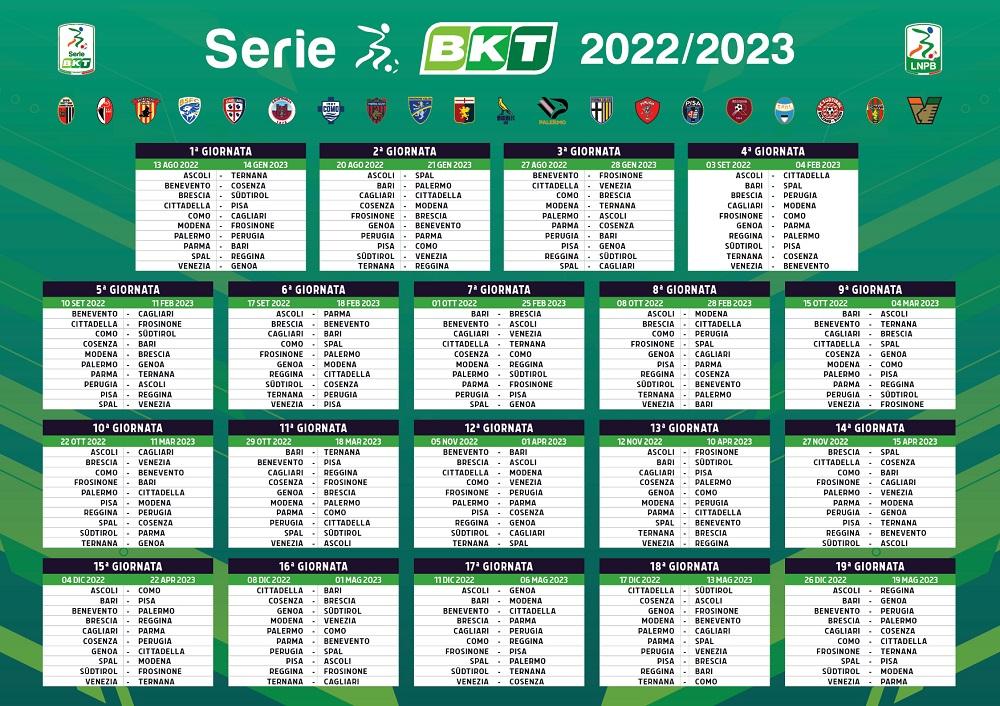 Serie BKT, ecco TUTTO il calendario della Ternana