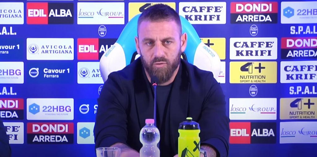 #TernanaSpal 0-0, De Rossi: “Dovete essere orgogliosi di Lucarelli”