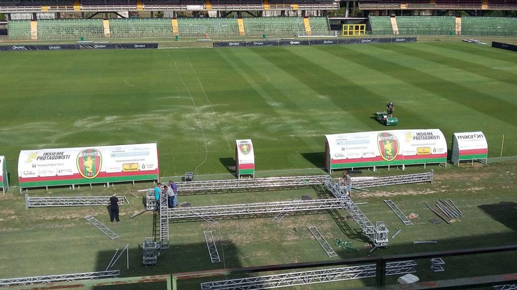 Iniziati i lavori in vista della presentazione della squadra di giovedì sera