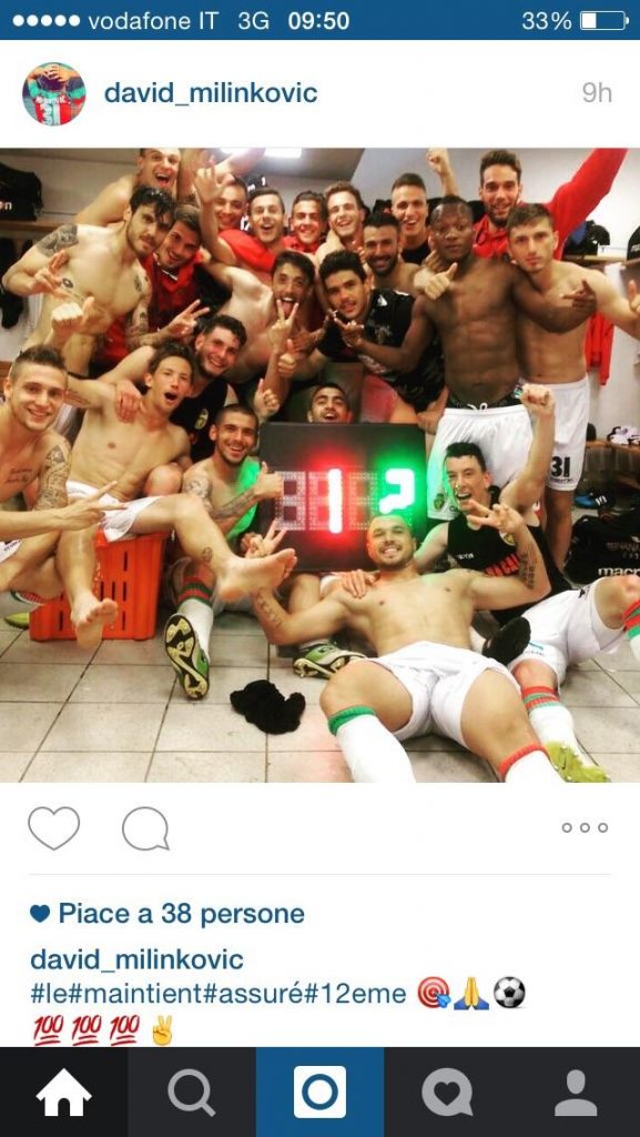 FOTO – Milinkovic, festa coi compagni su Instagram