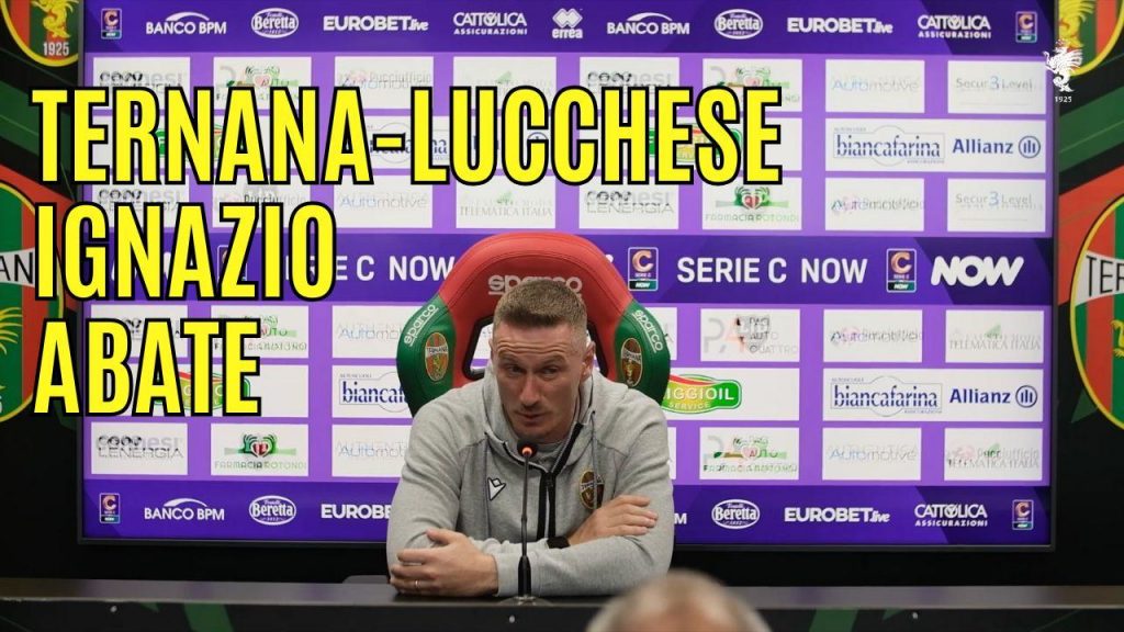 TERNANA-LUCCHESE, Ignazio Abate: “Dobbiamo migliorare in fase offensiva” – VIDEO