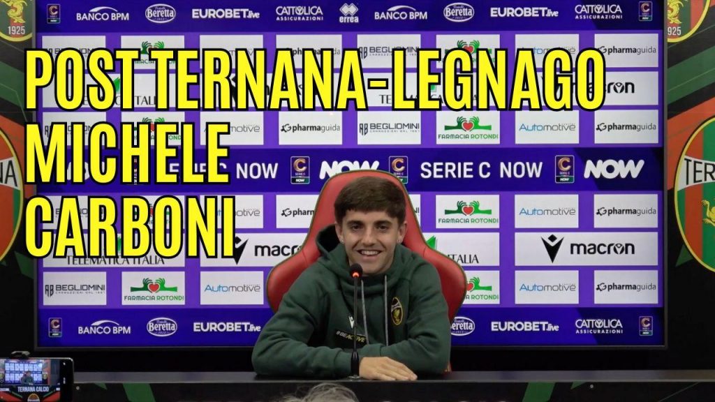 Ternana, Carboni esulta: “Felice di essere utile” – VIDEO