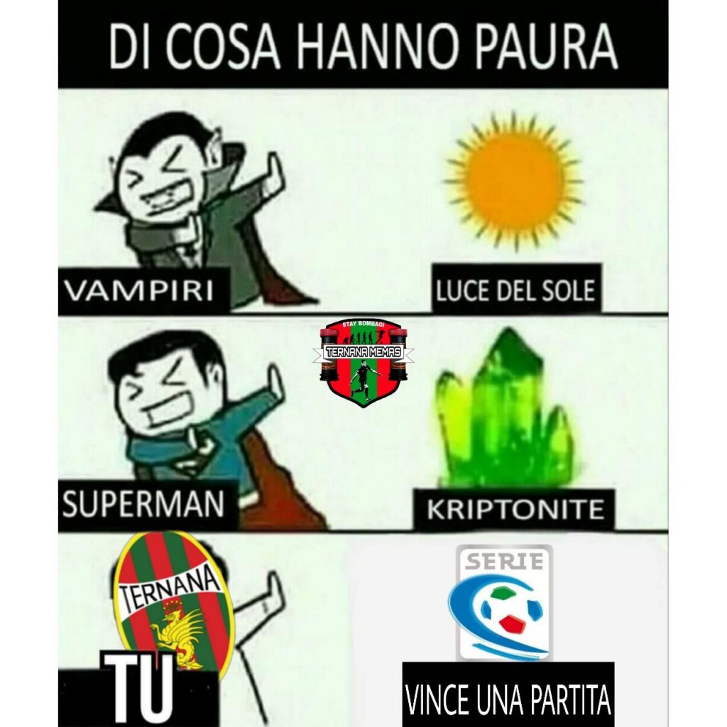 Ternana Memas – Paura di vincere?