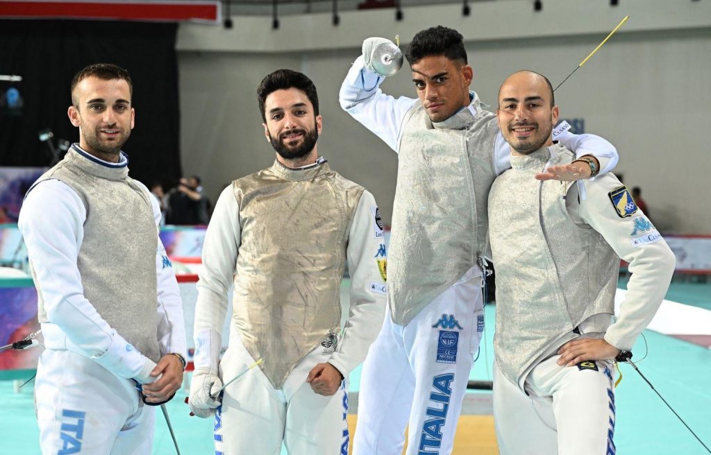 Scherma: Foconi è oro a squadre ai Campionati Europei