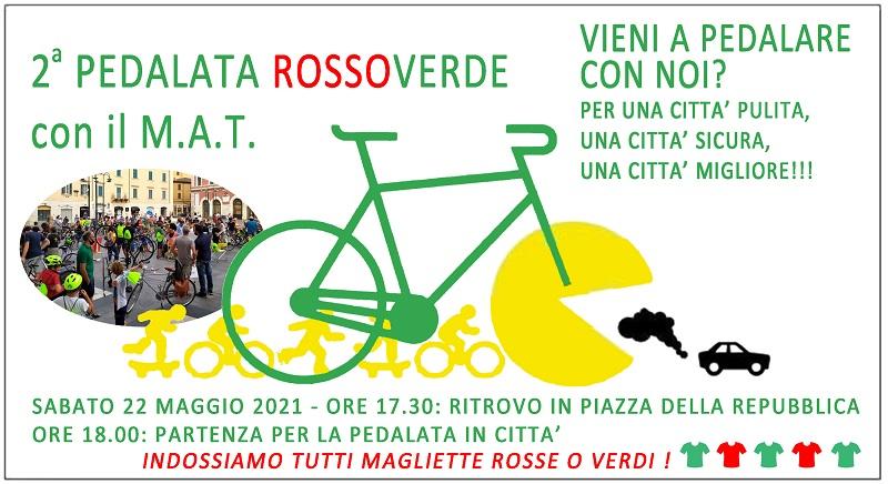 Sabato torna la seconda edizione della pedalata “rossoverde”