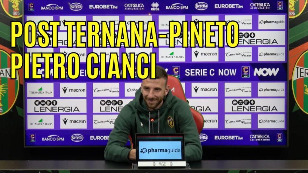 Ternana, Cianci: “I gol? Felice perchè servono ad aiutare la squadra” – VIDEO