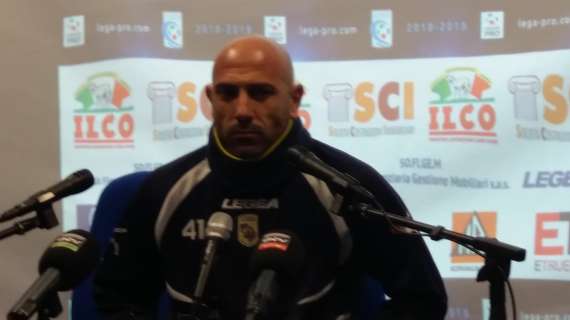 Viterbese-Ternana, Calabro: “Ternana impaurita, peccato non aver giocato il secondo tempo”