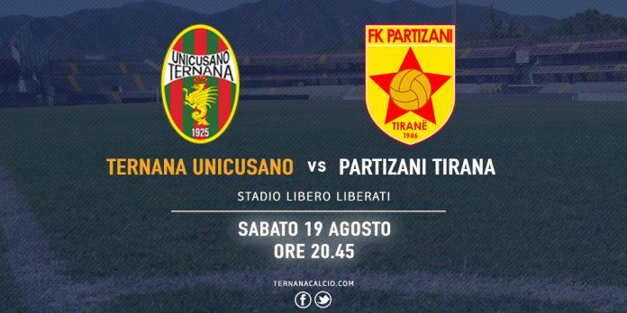 Ternana-Partizani Tirana: ufficializzata l’amichevole