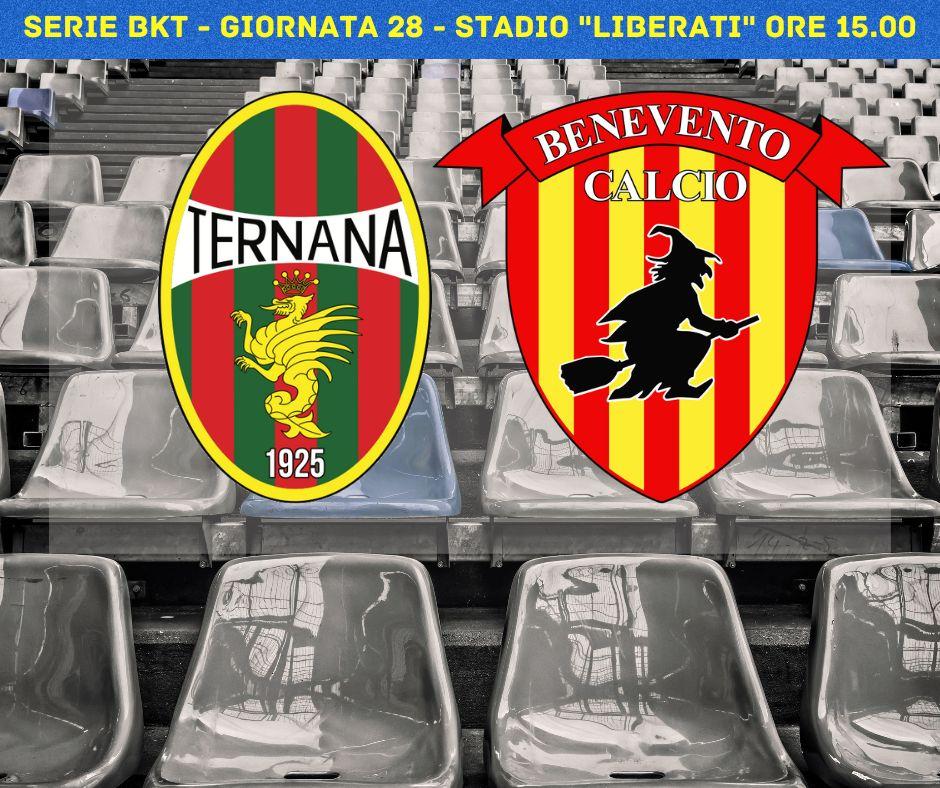 LIVE – Ternana-Benevento, le formazioni ufficiali