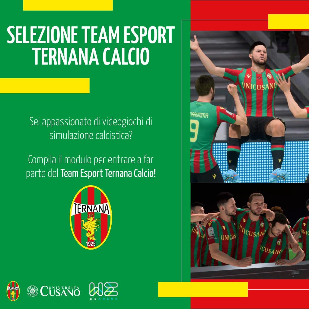 eSport, sono iniziate le selzioni per il Team Ternana – FOTO