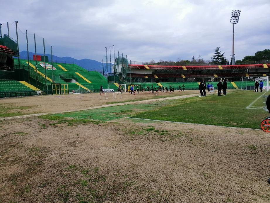 Ternana – Pomeriggio in campo per le Fere