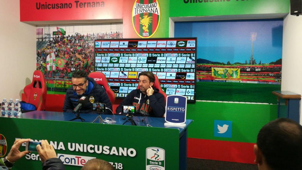 Ternana – Parla Coraggio: “Basta coi complimenti, servono punti”