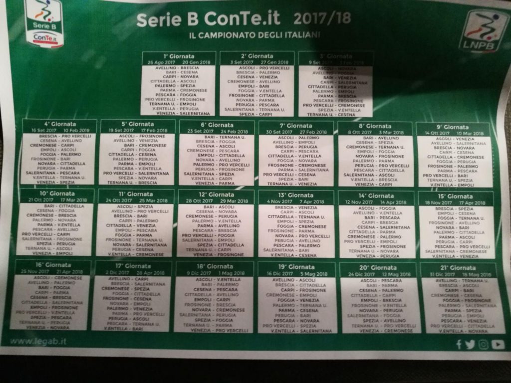 RIVIVI IL LIVE – Fere, ecco il calendario completo! Derby al Liberati il 25 novembre, Ascoli alla decima. E l’ultimo dell’anno…