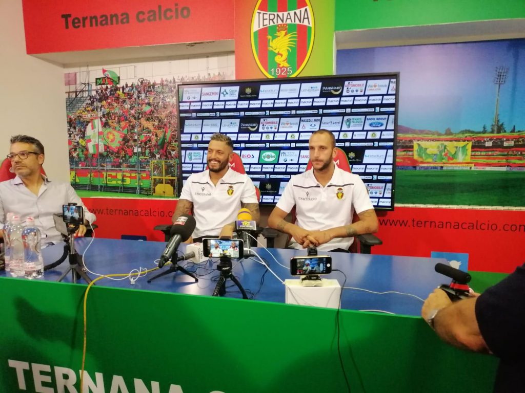 Ternana – Suagher e Ferrante si presentano