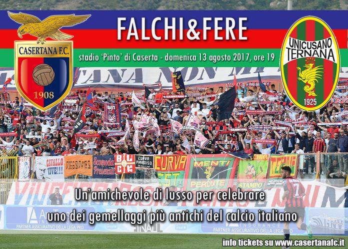 Casertana-Ternana: non ci sarà nessun settore ospiti