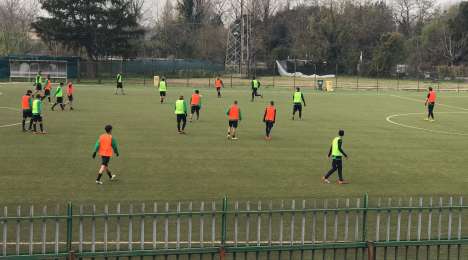 Allenamento mattutino, ancora terapie per Aresti