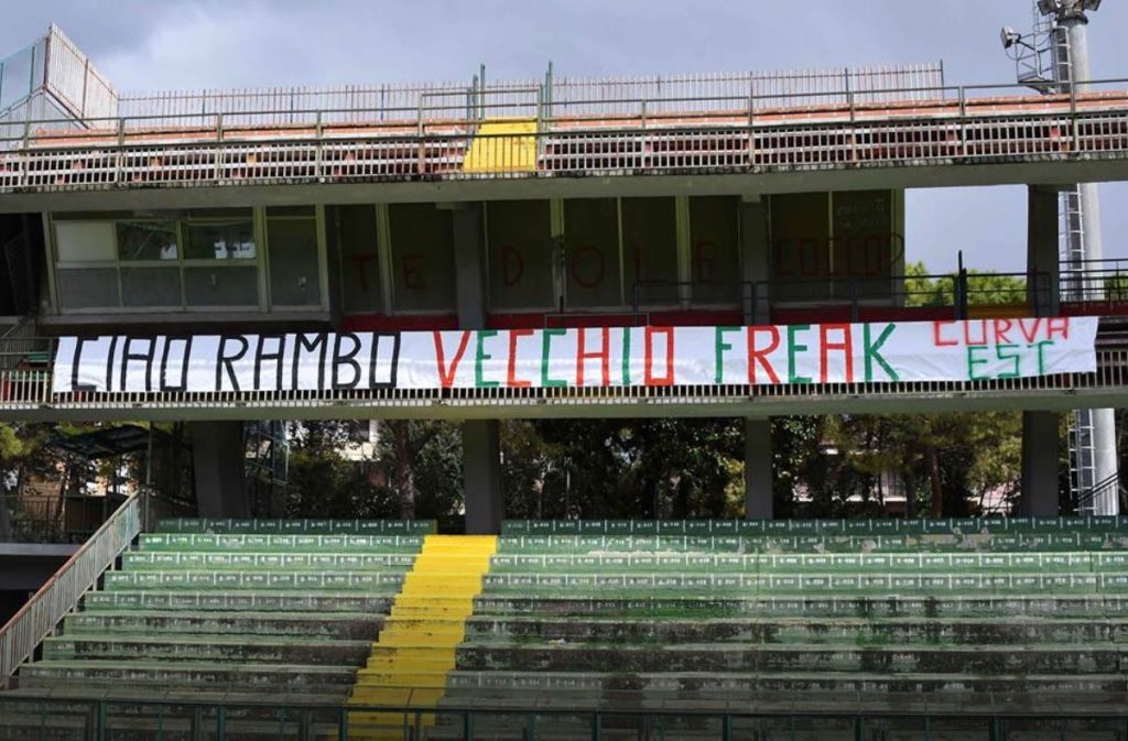 La Ternana al funerale di Rambo Tolomei