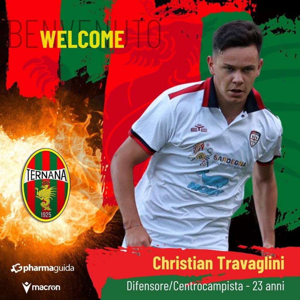 UFFICIALE – Ternana, dal Cagliari arriva Travaglini