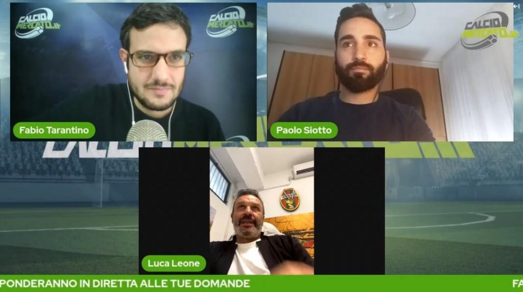 Ternana, Leone: “Donnarumma ha portato tanta professionalità nello spogliatoio”