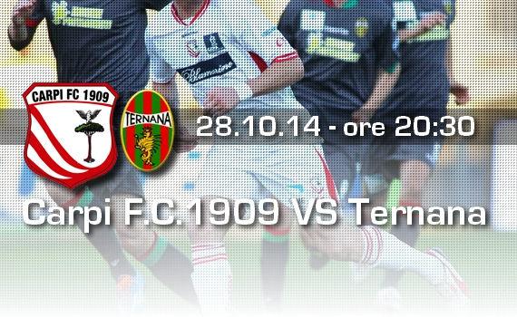 GdU – Le formazioni di Carpi-Ternana