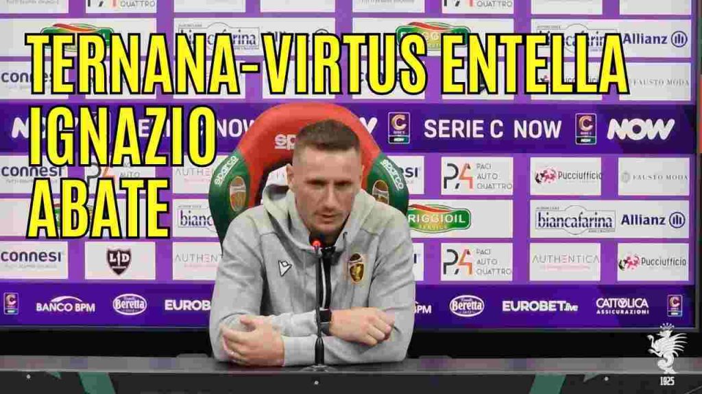 Rivivi – Ternana-Virtus Entella, Abate: “Domani vorrei 10mila persone allo stadio”