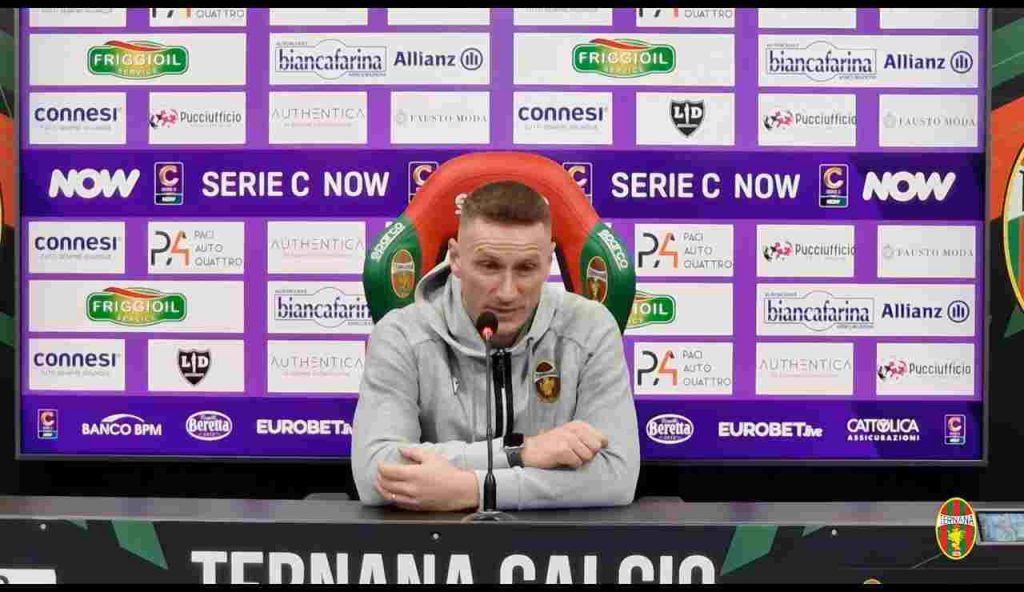 Pescara-Ternana, guarda la conferenza di Abate