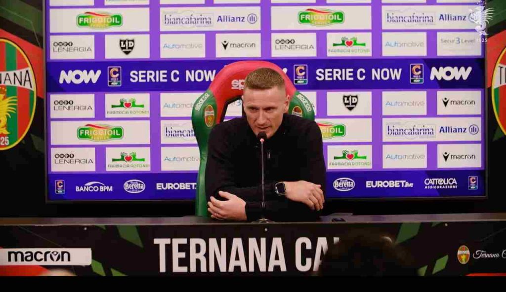 Ternana-VirtusEntella 1-1, la conferenza stampa di Abate