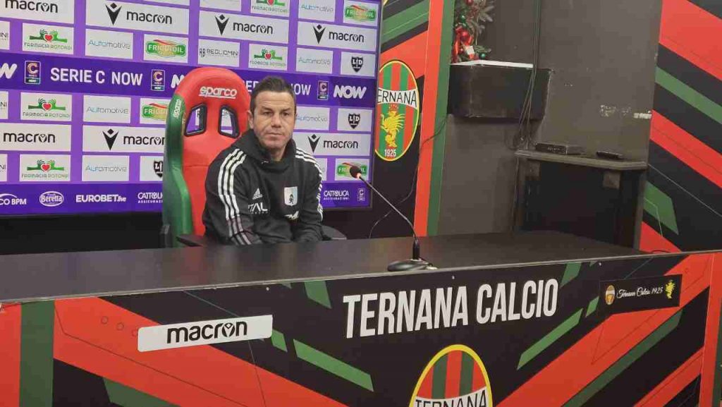 Ternana-Entella 1-1, Chiappara: “Ternana squadra più forte del campionato”