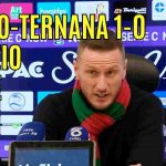 Pineto-Ternana 1-0, guarda la conferenza stampa di Abate