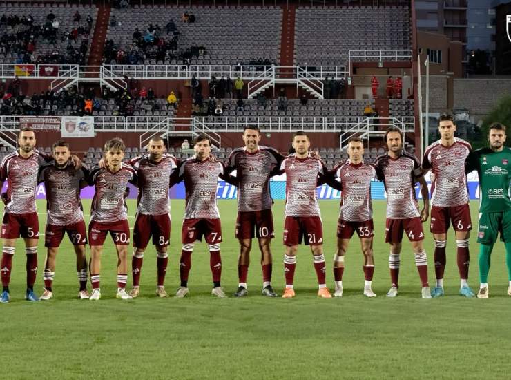 La squadra del Trapani - fonte Instagram - ternananews.it