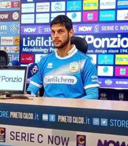 Simone De Santis in conferenza stampa