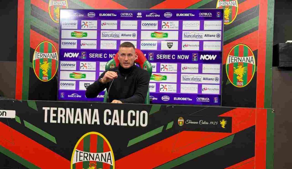 Ternana-Gubbio 2-1, Abate: “Se vogliamo continuare a sognare non possiamo abbassare la guardia”