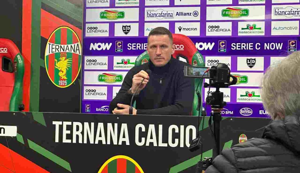 SPAL-Ternana 0-3, Abate: “Domenica mi aspetto una bolgia al Liberati”