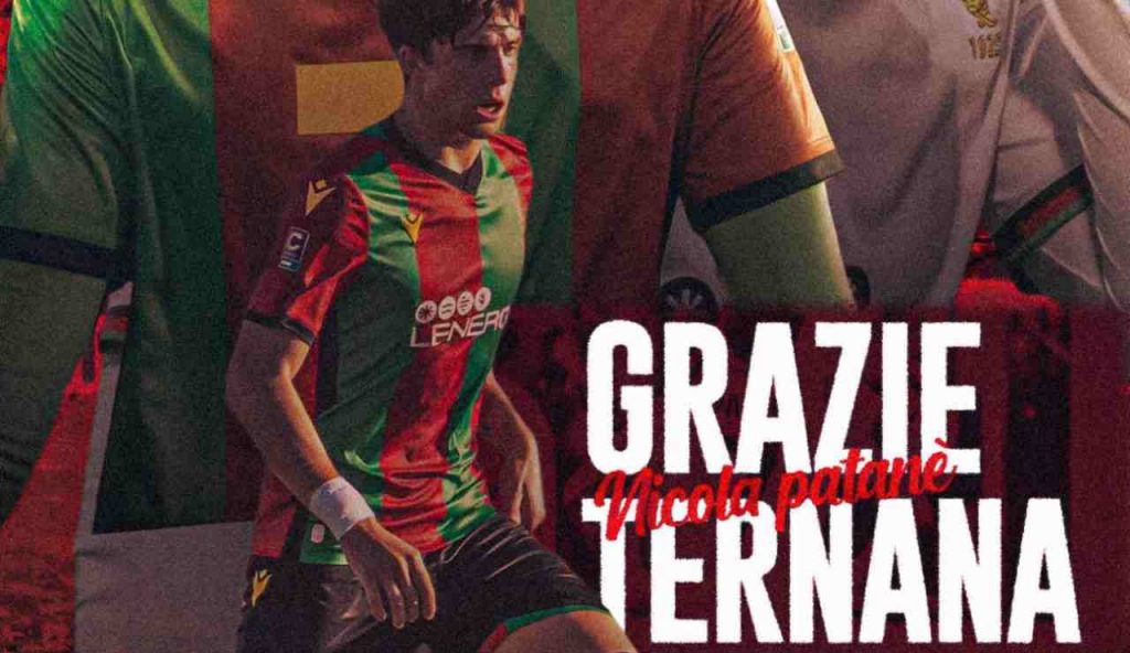 Mercato, Ternana: il saluto di Patanè