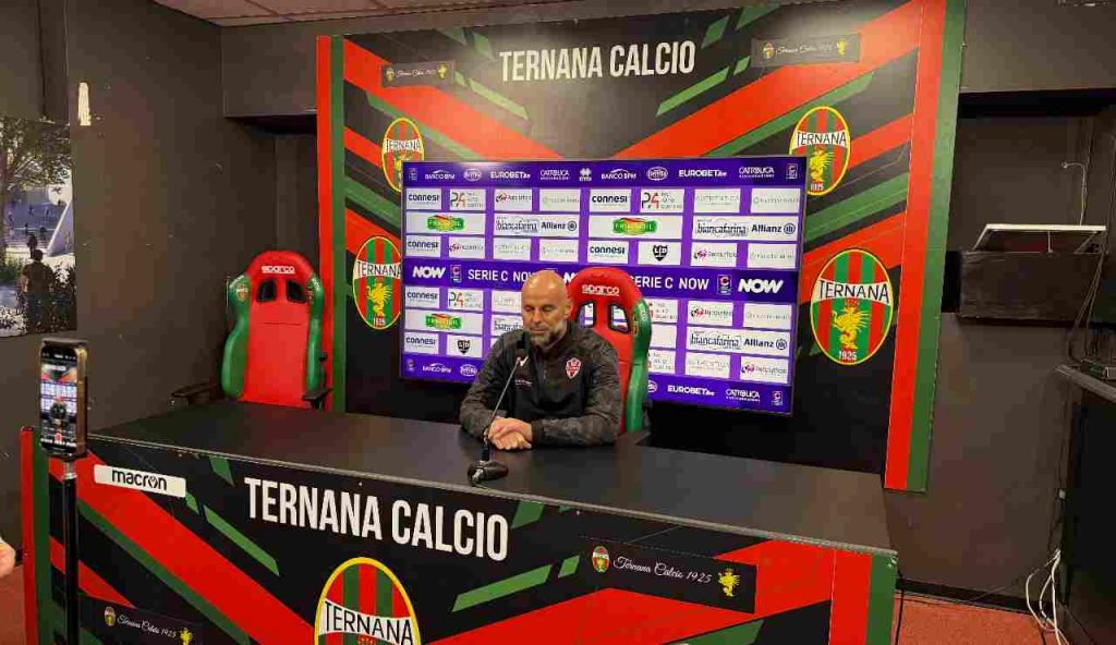 Ternana-Vis Pesaro 2-1, Stellone: “Rigore negato, lo stesso è successo all’andata”