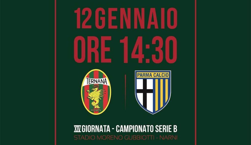 Ternana Women: domenica il big match contro Parma