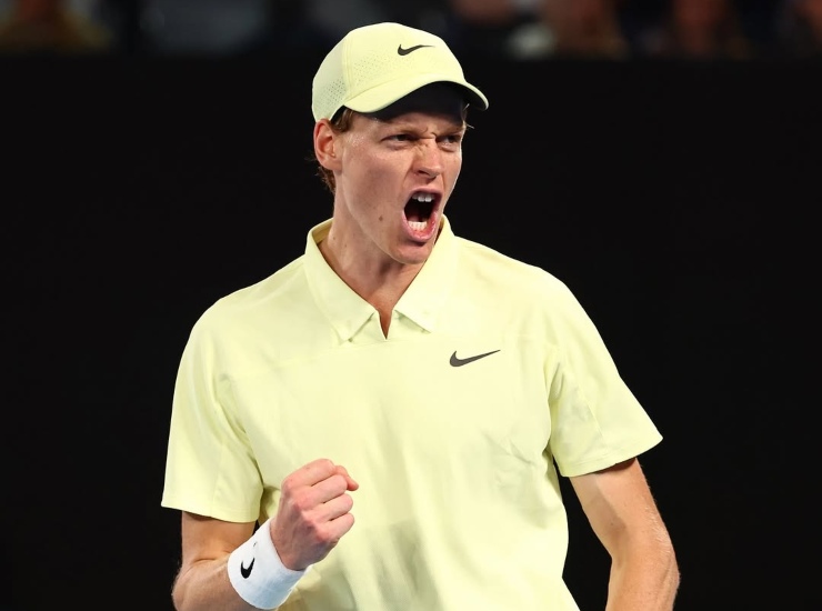 Jannik Sinner durante la finale degli Australian Open - fonte Instagram - mondosportivo.it