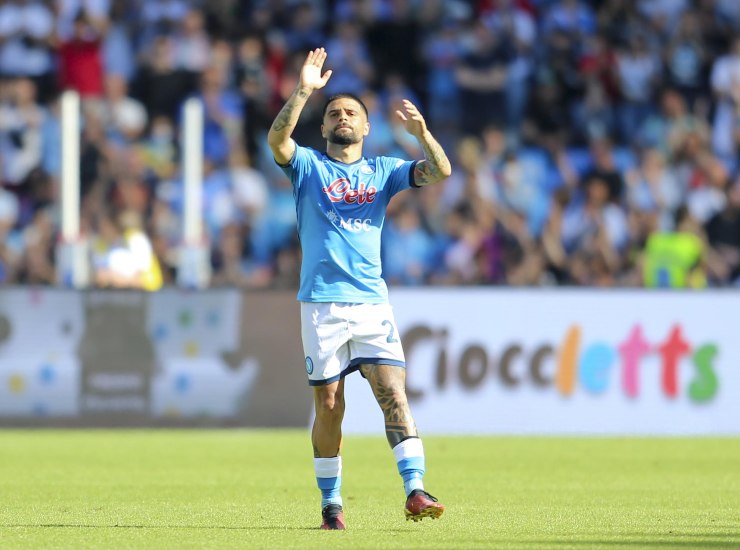 Lorenzo Insigne con la maglia del Napoli - fonte Lapresse - ternananews.it