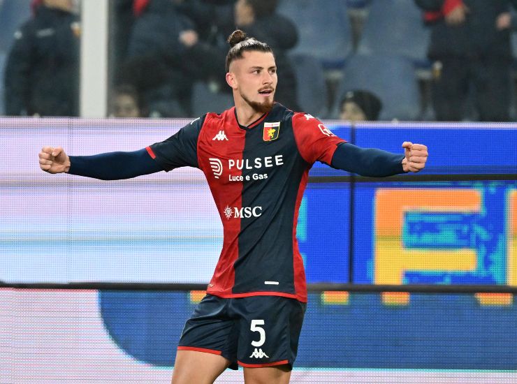 Ragu Dragusin con la maglia del Genoa - fonte Lapresse - ternananews.it