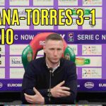 Ternana-Torres 3-1, guarda la conferenza stampa di Abate