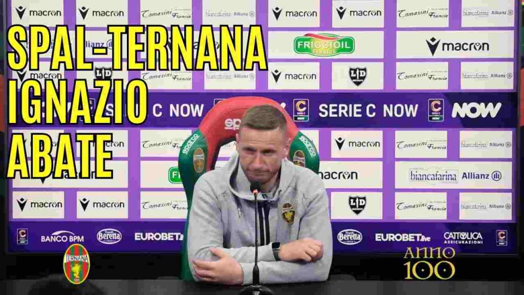 SPAL-Ternana, guarda la conferenza stampa di Abate