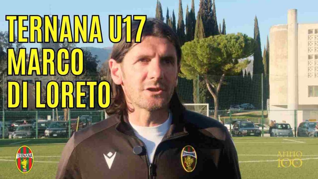 Ternana U17, Marco Di Loreto: “Diamo continuità nei risultati”