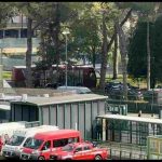 Ternana-Perugia, l’arrivo del pullman dei biancorossi allo stadio