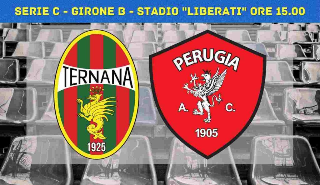 RIVIVI – Ternana-Perugia 0-0, le Fere s’impantanano al “Liberati”