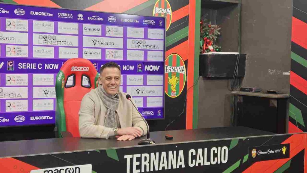 Ternana-Entella 1-1, D’Alessandro: “Ci provano in tutti i modi ma non riescono a batterci”